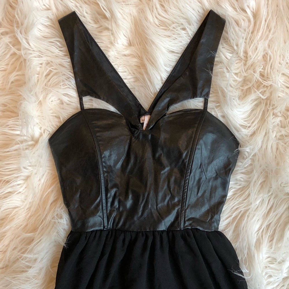 Ekklesia faux leather dress - Picture 2 of 6